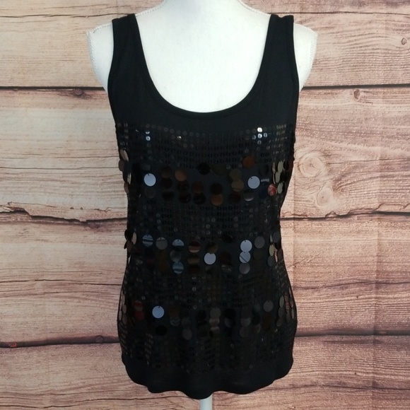 Style & Co. Tops - 🥰4 items for $20 Black tank with cute detail